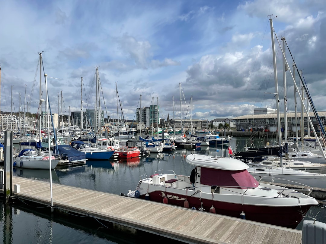 Barbican, Plymouth: a marina full of boats